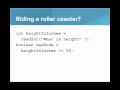 ap java comparison operators