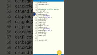 make car 🚗 using python turtle