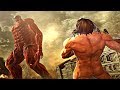 Attack On Titan 2 Final Battle - Armored & Colossal Titan Fight (Season 3 Final Battle) PS4 Pro