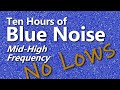 Blue Noise Ambient High Frequency Sound for Ten Hours