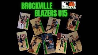 Team Intro - Roster / Action Shots Brockville Blazers U15 Girls, OBLX U16