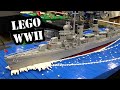 LEGO WWII Fletcher-Class Destroyer with Motorized Guns