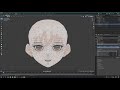 免费快速3d虚拟主播vtuber教程【04】【模型修改表情方法（催眠）】