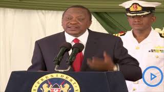 President Kenyatta tells politicians to stop using corruption as a campaign tool