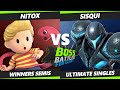 BOSS BATTLES: FG Winners Semis - Nitox (Lucas) Vs. sisqui (Dark Samus) SSBU Ultimate Tournament