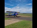 The Tiger Moth flight.