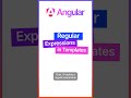 Regex in Angular Templates?! 🤯