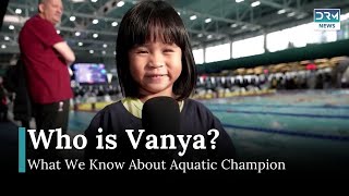 5-Year-Old Vanya Shines at World Aquatic Championships | News Today | AD1B