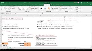 HEX2BIN - HEX2DEC - HEX2OCT ENGINERRING FUNCTION IN EXCEL 08