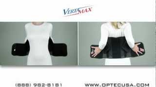 Most Comfortable Back Brace VertaMax Fitting Instructions