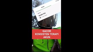 terapi akun gojek  konsisten