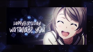 【Love Live AMV】 『渡辺曜 HAPPY BIRTHDAY』 Beginner's Sailing