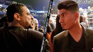 FIGHT ALMOST BREAKS OUT IN FRONT OF MIKEY GARCIA!