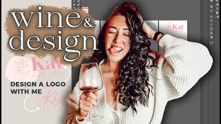 HOW I DESIGN A LOGO FROM SCRATCH | Wine and Design EP 02