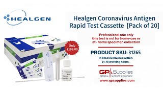 Healgen Covid-19 Rapid Antigen Test (20 Tests)