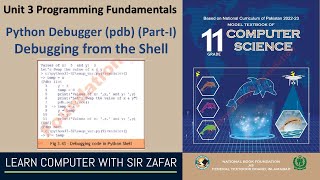 Python Debugger (pdb): Debugging Python Code from the Shell | HSSC-I Computer Science | F.B.I.S.E