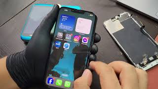 Reparación cambio de pantalla iPhone 13 Pro Max 😎✅️