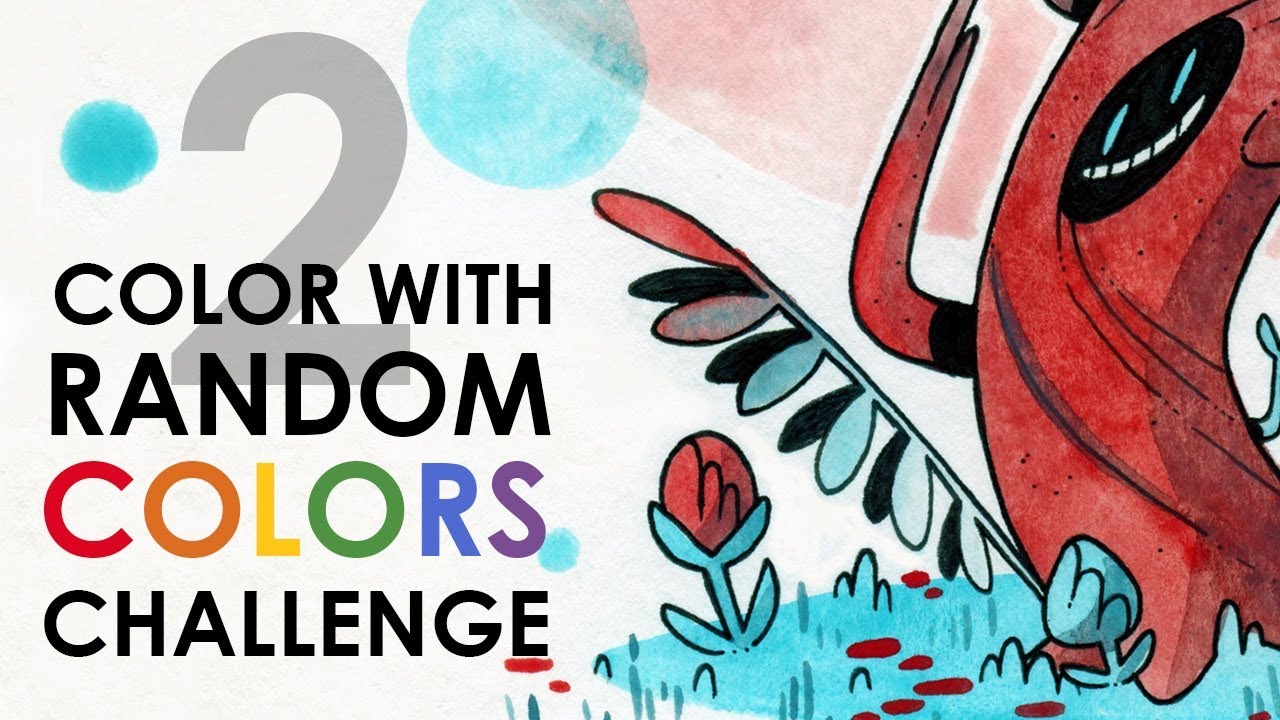 It Changed Everything Painting With 2 Random Colors Youtube