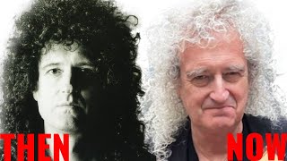 BRIAN MAY (QUEEN) : THEN AND NOW