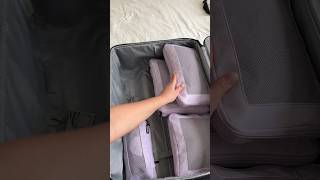 These compression packing cubes free up extra space in your #luggage ! #packing #travel #suitcase