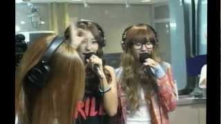 120720 SISTAR - Loving U @ Choi Hwajung's Power Time