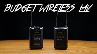 Best BUDGET Pro Style Wireless Lav for $150?! - Movo WMX-20 Review