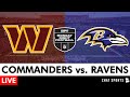 Commanders vs. Ravens Live Streaming Scoreboard + Free Play-By-Play | NFL Preseason Week 2