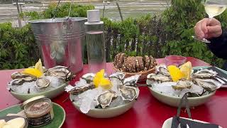 L'Herbe: the most beautiful oyster village in the Arcachon basin, France