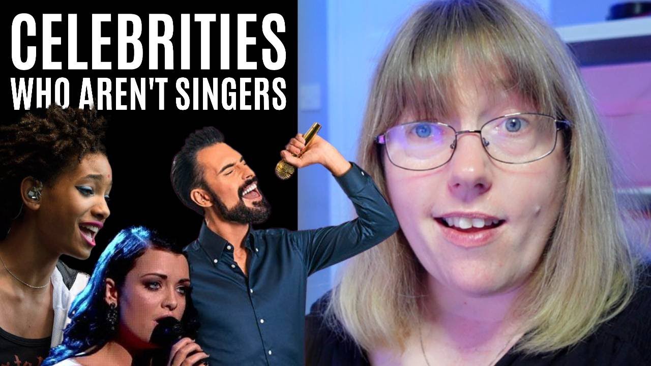 Vocal Coach Reacts To Celebrities Who Aren't Singers - Part 2 - YouTube