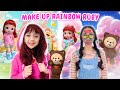 SAMANTHA JADI RAINBOW RUBY ASLI VS PALSU VIRAL !! CHALLENGE MAKEUP