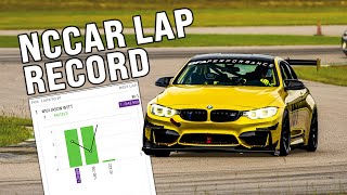 We broke the NCCAR Lap Record!