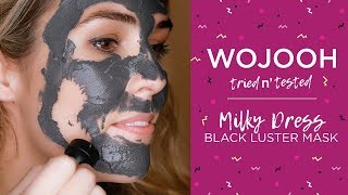 Wojooh Tried n' Tested - Milky Dress, Black Luster Mask