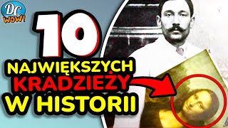 10 spektakularnych kradzieży - rabunek Mona Lisy, diamentów czy danych!