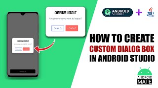 How to create a Custom Dialog box in Android Studio 🔥