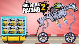 HILL CLIMB RACING 2 - BEST CHESTS EVER! | BEATING BOSS with SUPER DIESEL | RECORD