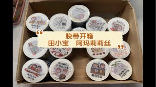 [一只咸鱼] 胶带开箱｜田小宝｜阿玛莉莉丝