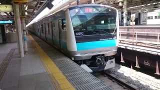 E233系1000番台宮サイ104編成 JR京浜東北線快速蒲田行き 東京駅発車