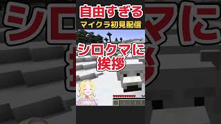 新人Vtuberの自由すぎる初見マイクラがやばいwww #shorts #新人vtuber #vtuber #minecraft #マイクラ #ブルアカ