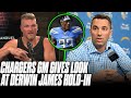 Chargers GM Tom Telesco Gives Update On Derwin James Contract Hold-In | Pat McAfee Reacts