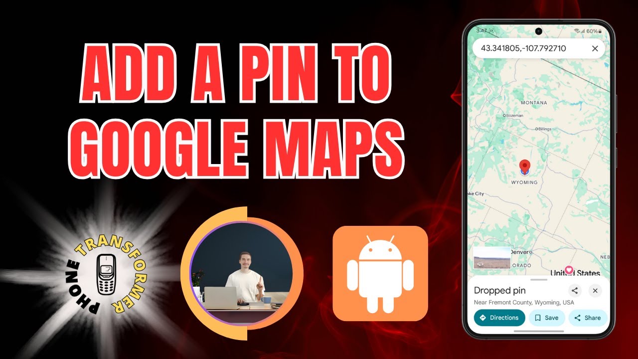 How To Add A Pin To Google Maps Simple Steps Youtube