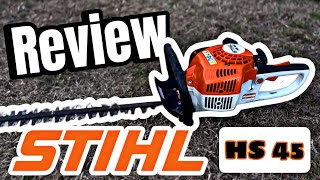 STIHL Hedge Trimmer HS 45 Review