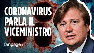 Coronavirus, il viceministro Sileri: \