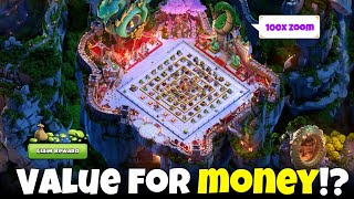 Supercell Showering FREE GEMS! New Legendary Scenery Explained (Clash of Clans) | Year of the Snake