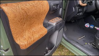 Installing A Custom Interior On A Toyota Tacoma