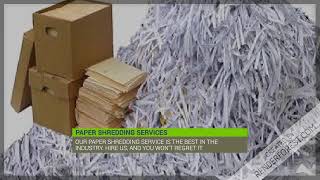 Paper Shredding Services