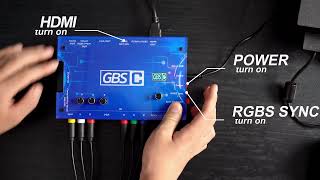 GBS-C USAGE(Ⅰ)-RGBs to HDMI