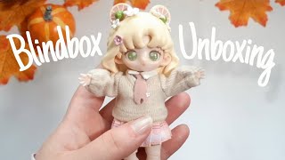 🍂Blindbox Unboxing BJD Dolls /Pink early summer/Teennar Campus \u0026 Yun Lai Food series