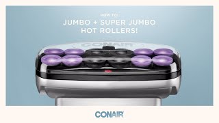 Conair® Jumbo and Super Jumbo Hot Rollers Stop Motion CHV14 Video (60s)