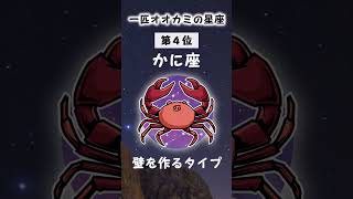 【星占い】一匹オオカミの星座ランキング #占い #恋愛 #星座占い