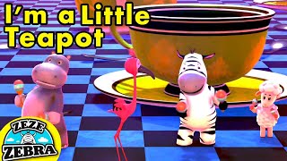 I'm a Little Teapot Short and Stout nursery rhyme | Top English Nursery Rhymes Playlist for kids